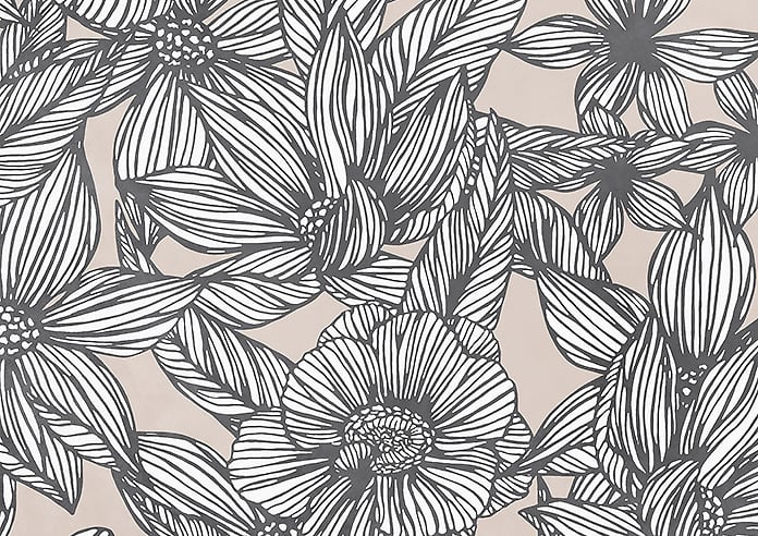 Ted Baker Velvet Vietnam, Linen Grey - Roman Blind - Image 7